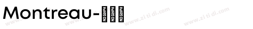 Montreau字体转换