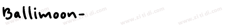 Ballimoon字体转换