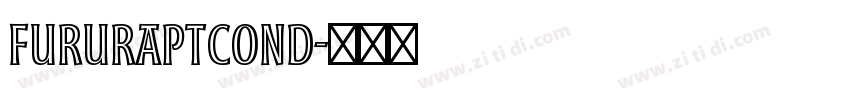 FururaPTCond字体转换