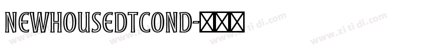 NewhouseDTCond字体转换 NewhouseDTCond字体转换
