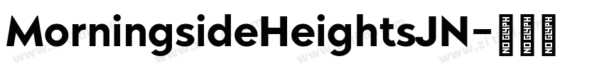 MorningsideHeightsJN字体转换