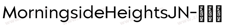 MorningsideHeightsJN字体转换