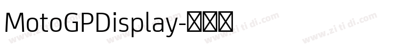 MotoGPDisplay字体转换
