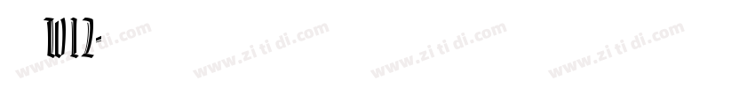 华康海报体简W12字体转换