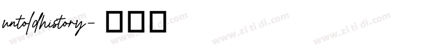 untoldhistory字体转换
