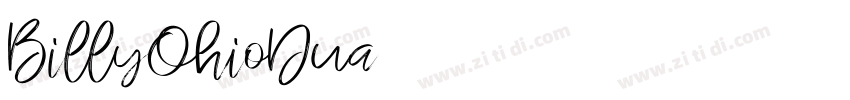 BillyOhioDua字体转换