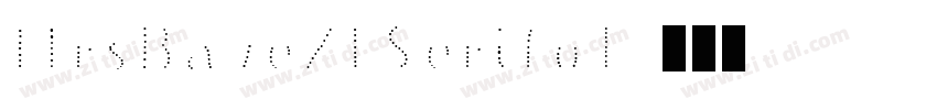 MrsBaveXLSerifoT字体转换