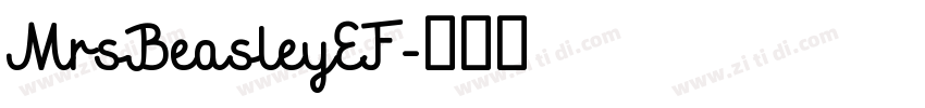 MrsBeasleyEF字体转换