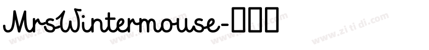 MrsWintermouse字体转换