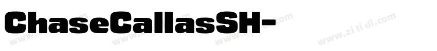 ChaseCallasSH字体转换