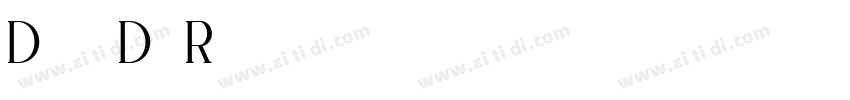 DerovanaDemoRegular字体转换 DerovanaDemoRegular字体转换