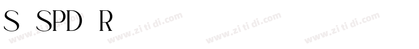 SaarSPDemoRegular字体转换 SaarSPDemoRegular字体转换