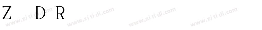 ZeroheroDemoRegular字体转换 ZeroheroDemoRegular字体转换