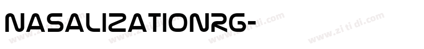 NasalizationRg字体转换