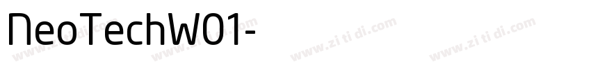 NeoTechW01字体转换