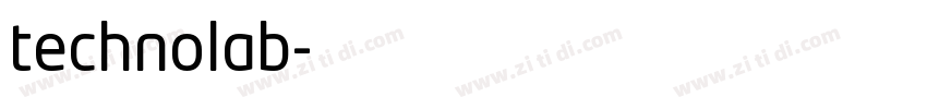 technolab字体转换