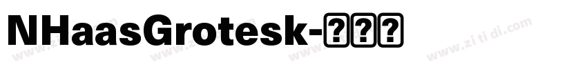 NHaasGrotesk字体转换