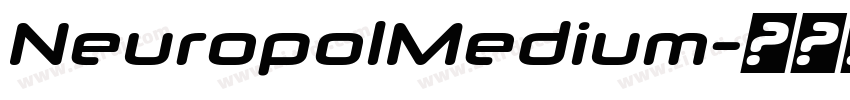 NeuropolMedium字体转换