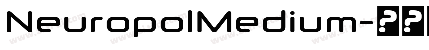NeuropolMedium字体转换