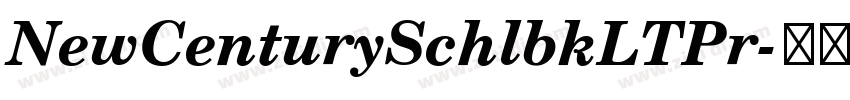 NewCenturySchlbkLTPr字体转换