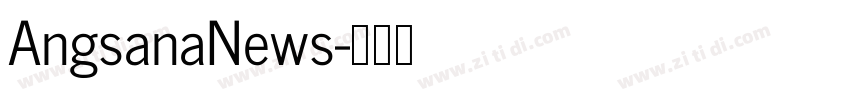 AngsanaNews字体转换
