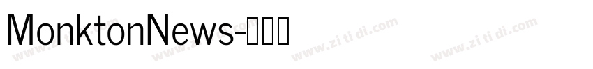 MonktonNews字体转换