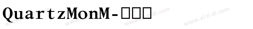 QuartzMonM字体转换