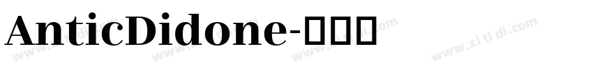 AnticDidone字体转换