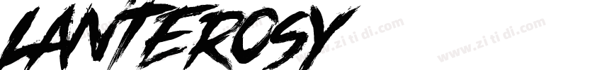 Lanterosy字体转换