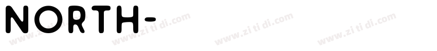 north字体转换
