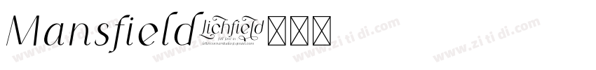 Mansfield字体转换