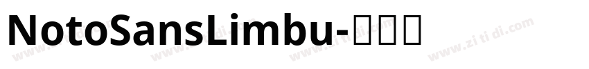 NotoSansLimbu字体转换