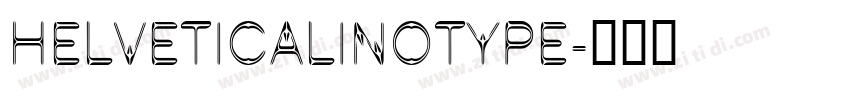 HelveticaLinotype字体转换