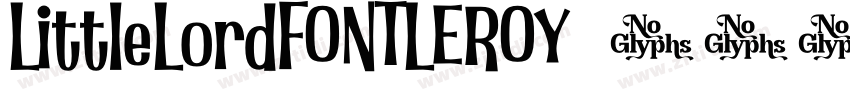 LittleLordFONTLEROY字体转换