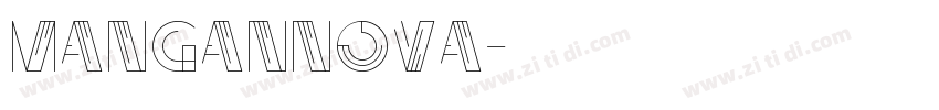 ManganNova字体转换