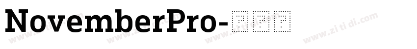 NovemberPro字体转换 NovemberPro字体转换