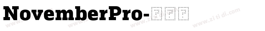 NovemberPro字体转换 NovemberPro字体转换
