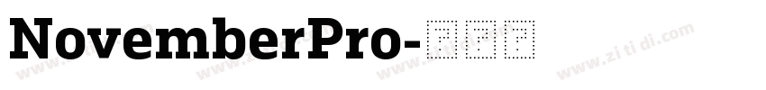 NovemberPro字体转换 NovemberPro字体转换