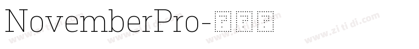 NovemberPro字体转换 NovemberPro字体转换