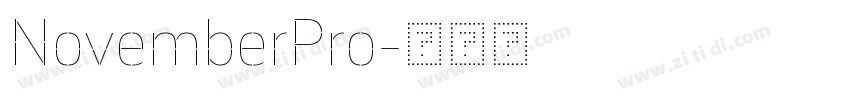 NovemberPro字体转换 NovemberPro字体转换
