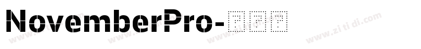 NovemberPro字体转换 NovemberPro字体转换