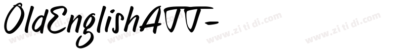 OldEnglishATT字体转换
