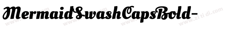 MermaidSwashCapsBold字体转换