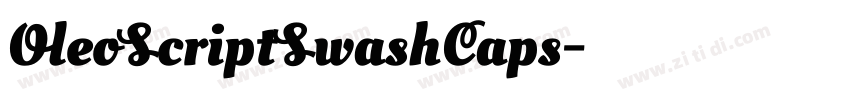 OleoScriptSwashCaps字体转换 OleoScriptSwashCaps字体转换