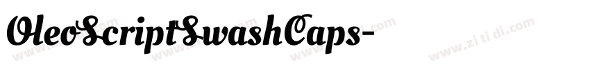 OleoScriptSwashCaps字体转换 OleoScriptSwashCaps字体转换