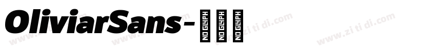 OliviarSans字体转换 OliviarSans字体转换