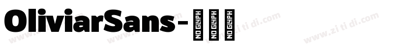 OliviarSans字体转换 OliviarSans字体转换