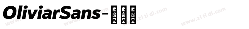 OliviarSans字体转换 OliviarSans字体转换
