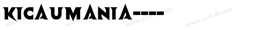 KicauMania字体转换