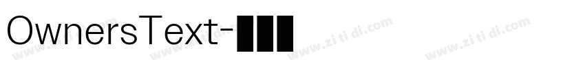 OwnersText字体转换
